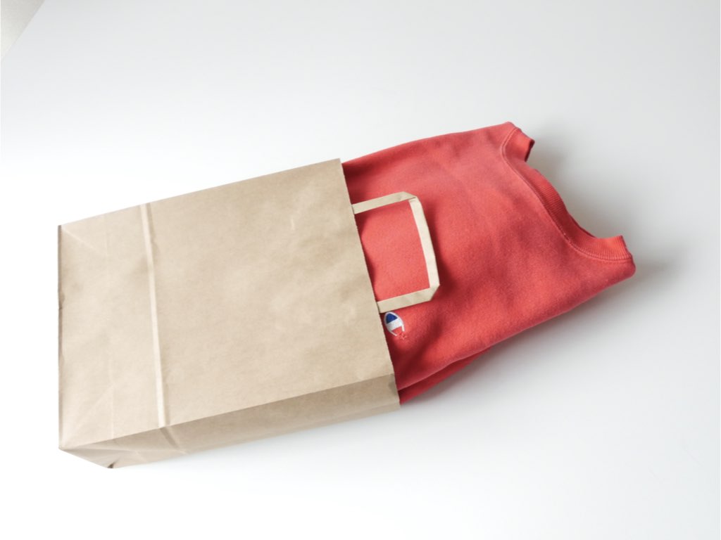 ハイブランド系ターントップ紙袋山元紙包装社