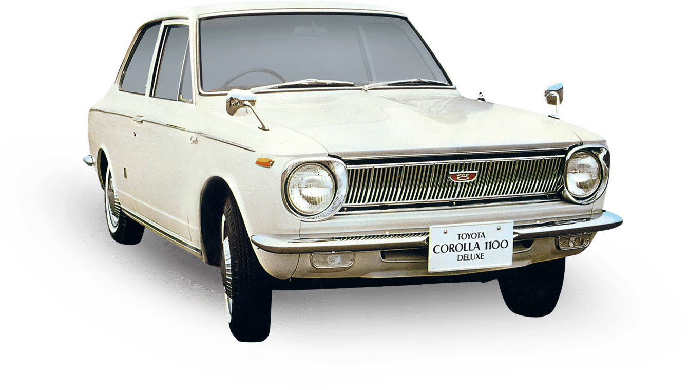 歴代カローラのカタログでたどる、日本のライフスタイルの変遷と自動車 前編〜高度成長期の初代カローラからバブル期6代目