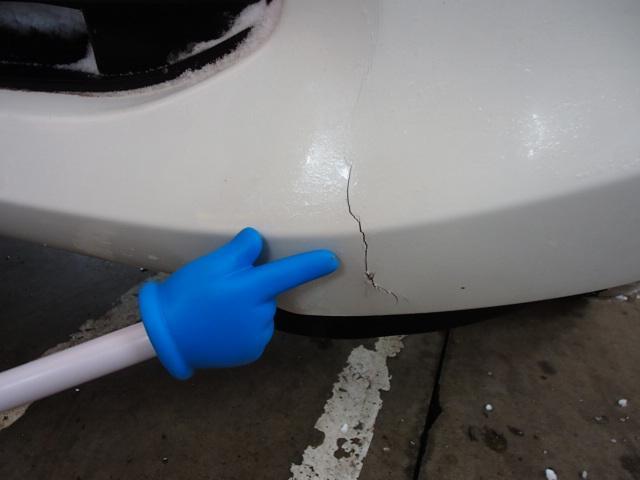 近くから見ても目立たない深くえぐれたキズの補修 バンパー 車の傷のDIY補修・塗装なら補修ナビ