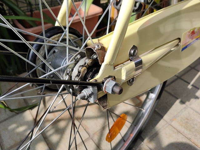 チェーントラブルガイド多摩川レンタサイクルRIDEAWAY