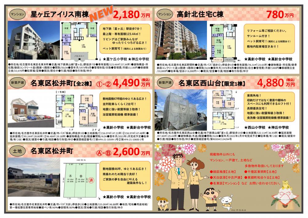 賃貸物件用チラシのテンプレートを差し上げます ☆賃貸チラシテンプレート差し上げます！物件平面図を書きますココナラ