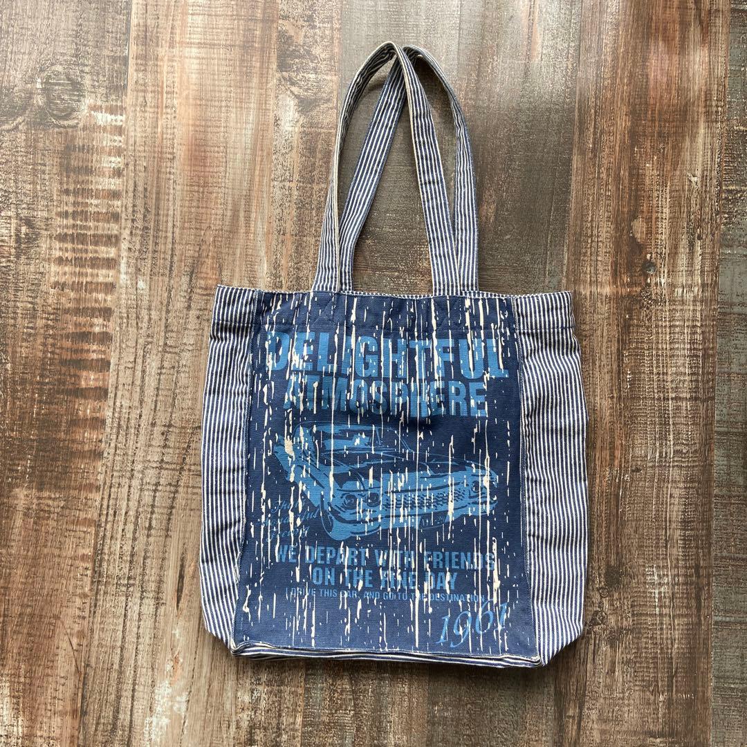 英字ロゴキャンバストートバッグ,トートバッグVitaFelice