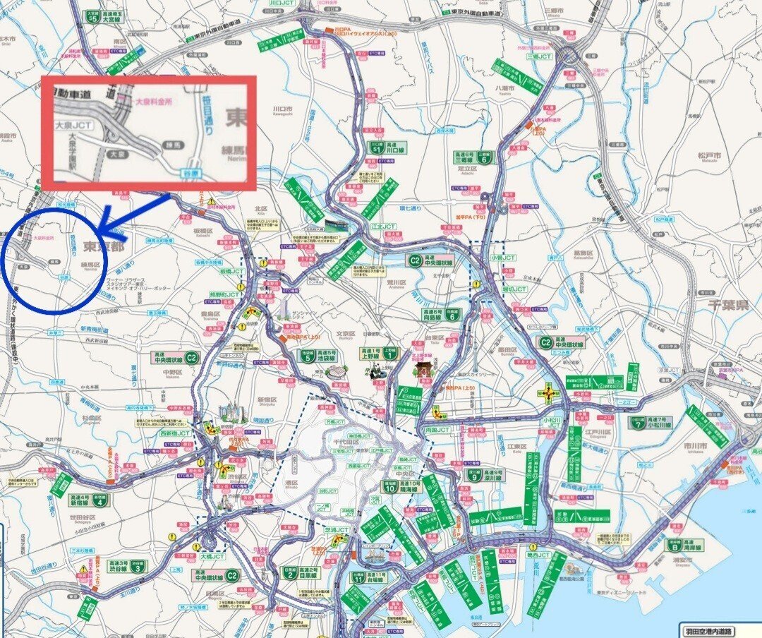 首都高＆接続道路マップ』をGoogleマイマップで作りました : akiyan.com