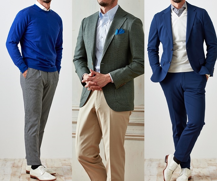 メンズ オフィスカジュアルに最適！おしゃれセットアップコーデ12選！春夏秋冬どう着こなす？ANSWER