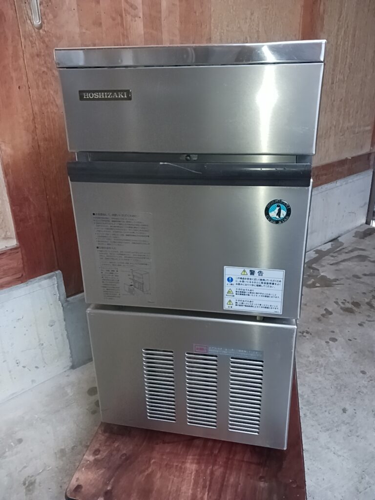ホシザキ製氷機「CM-300AK-SA」納品、そして廃棄証明書☆万木雄一