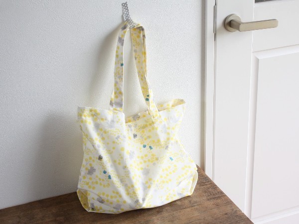 レジ袋型 フラップポケット付きエコバッグの作り方作り方・レシピMeTAS＋ ミタス 『ハンドメイドのある暮らし』