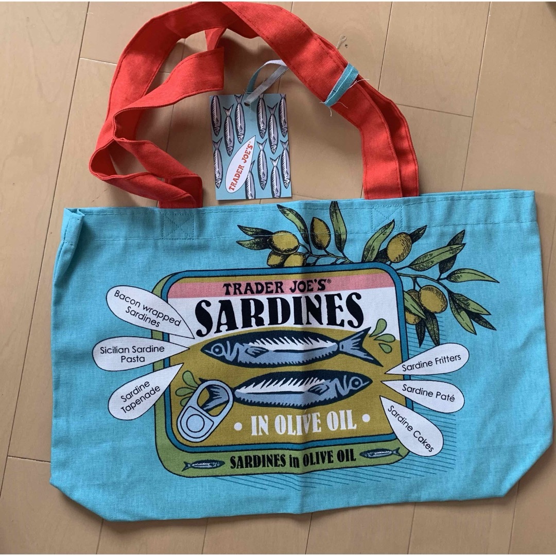 アメリカで購入したおみやげ Trader Joe'sのエコバッグ① キャンバストートらけ＠ボストン