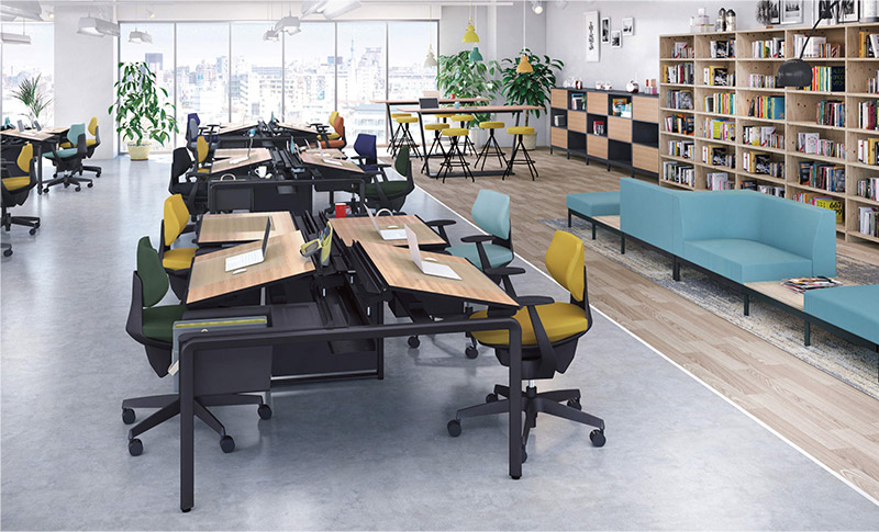 おしゃれなオフィス5選！かっこいい事務所の内装・レイアウト事例集コラムTOPPAN expace