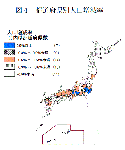 人口増減率ランキング2023 総人口 ――全国TOP50・人口規模・都道府県別新・公民連携最前線PPPまちづくり