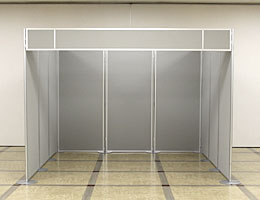 システムパネルを福岡でレンタル！展示会やブース施工、会場仕切りで大活躍！福岡イベント会社