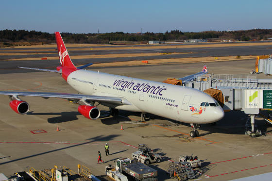 ヴァージンアトランティック航空 ロンドン～成田 ビジネスクラス 日本撤退最終便搭乗記＜食事編＞Up in the SKY