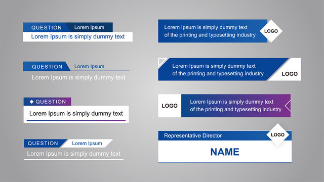 ニュースのテロップなどで使うグラフィックの背景 - YouTube