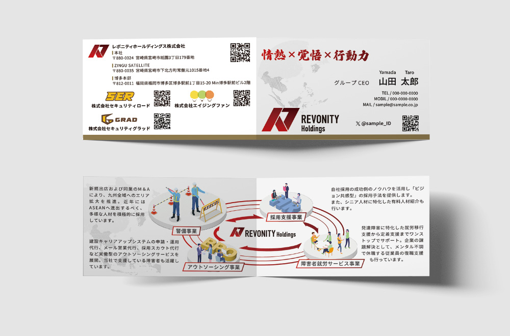 グループ会社統括の名刺依頼の事例・実績・提案一覧ランサーズ