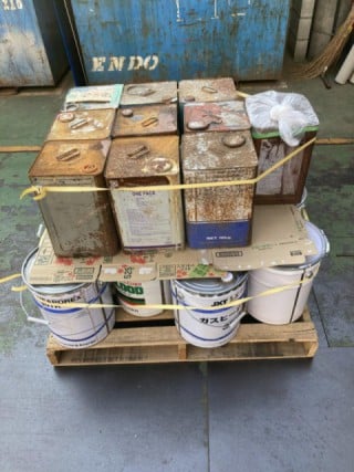 塗料 廃油が固まっていてもOK 一斗缶の処分・廃棄方法を徹底解説！リサイクルでお得に！松戸不用品回収サポート