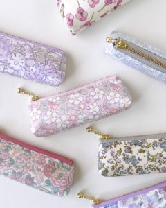 ミニ10cmファスナーボックスポーチ作り方 ハギレ活用！mini zipper 10cm box pouch tutorial