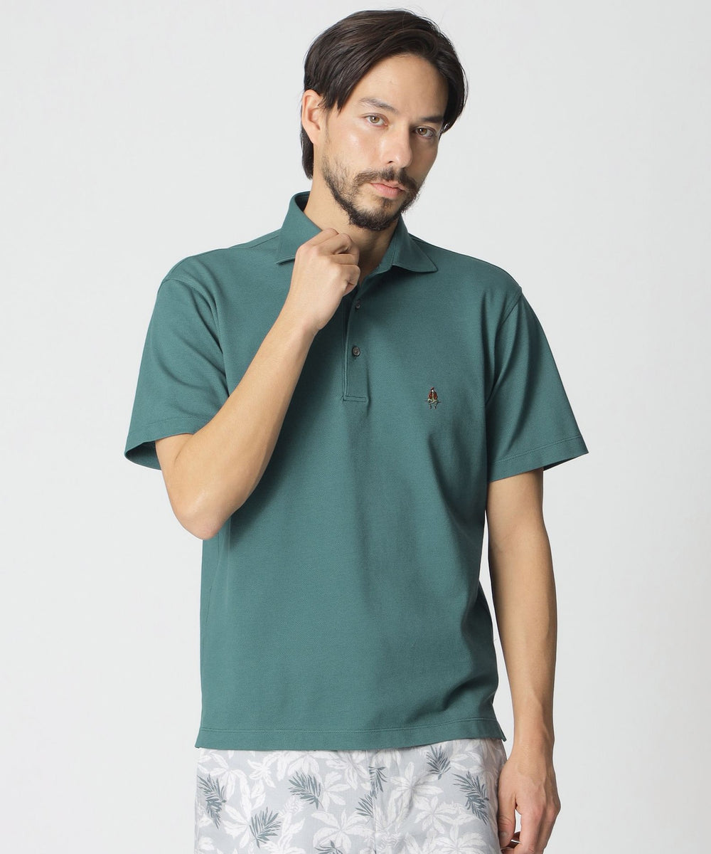 NAKAGAWA1948 オリジナル春夏ニット ポロシャツ ショートスリーブ シーアイランドコットン 日本製