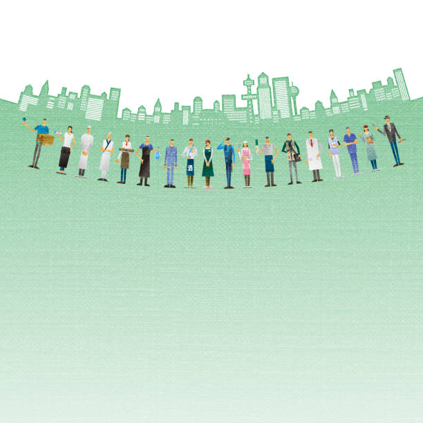 72 中小企業 日本 High Res Illustrations - Getty Images町工場, 職人, 商店街