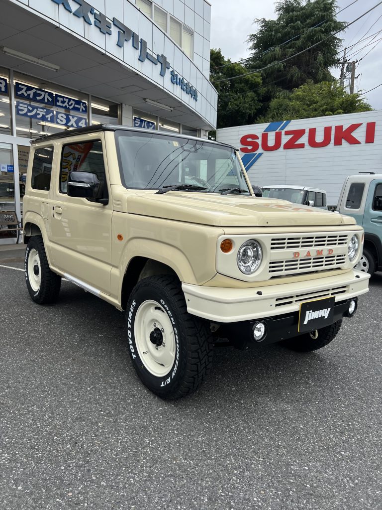 アウトドアならジムニー。レトロカスタム「ダムド」のキットでとことんキャンプ hinataガレージキャンプ・アウトドア情報メディアhinata