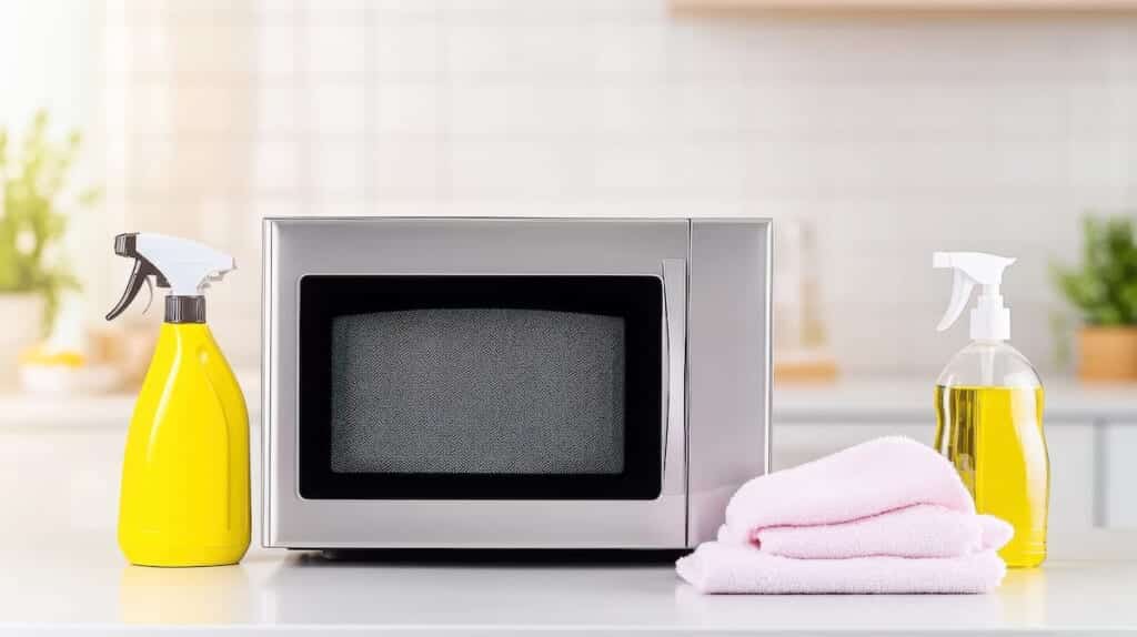 時短！電子レンジの掃除は重曹で決まり！油汚れ
