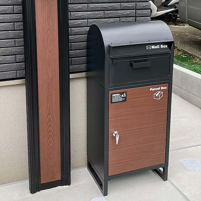 宅配ボックス・ポスト・機能門柱・表札GREEN TEAM 東川口 エクステリア・外構工事