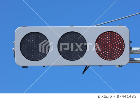 薄型フラット信号機の写真素材写真素材なら「写真AC」無料 フリー ダウンロードOK