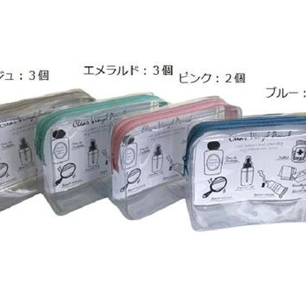 百均 セリア ダイソー クリアポーチ 推し活 ガチャガチャ 文具 小物入れ - メルカリ