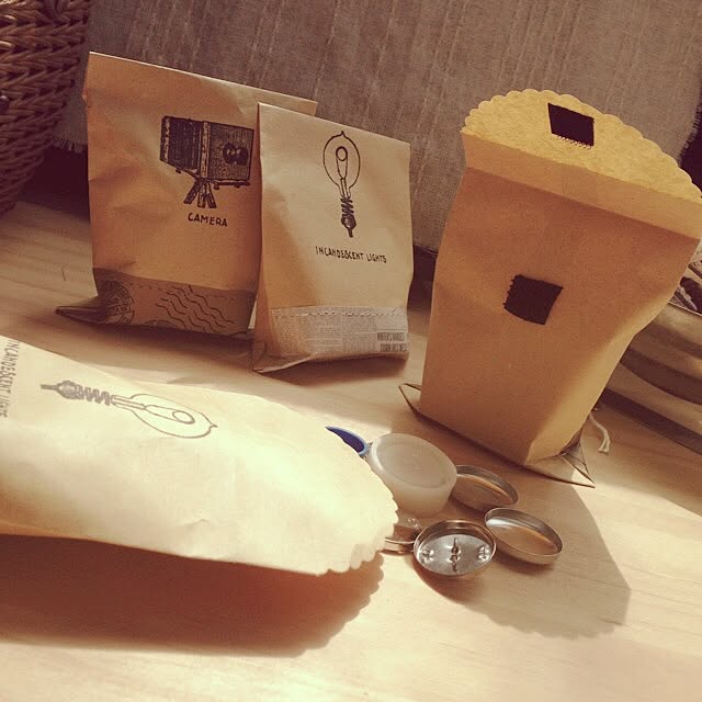 100均スタンプ用スポンジでポンポン押すだけ簡単！北欧風手提げ付きラッピングバック☆彡ハンドメイドの作り方・アイデア暮らしニスタ