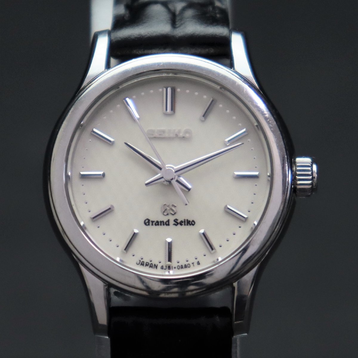 グランドセイコー SBGR251 SS×社外革 AT シルバー文字盤 あまりごま1 9S65-00B0A2968568中古ブランド品・ブランド古着通販ALLU アリュー