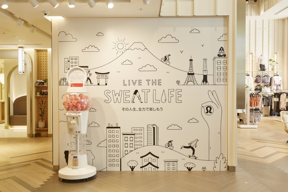 lululemon ルルレモン実行しています タイツ 6 ポケット M 六本木 まんぷくで焼肉ランチ→