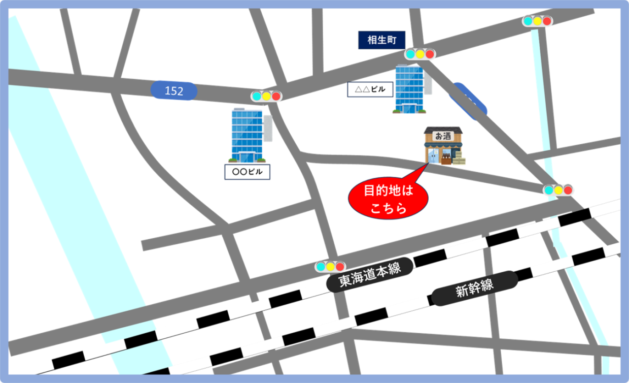 エクセル描画実践編 地図を描く - エクセル アート 横町