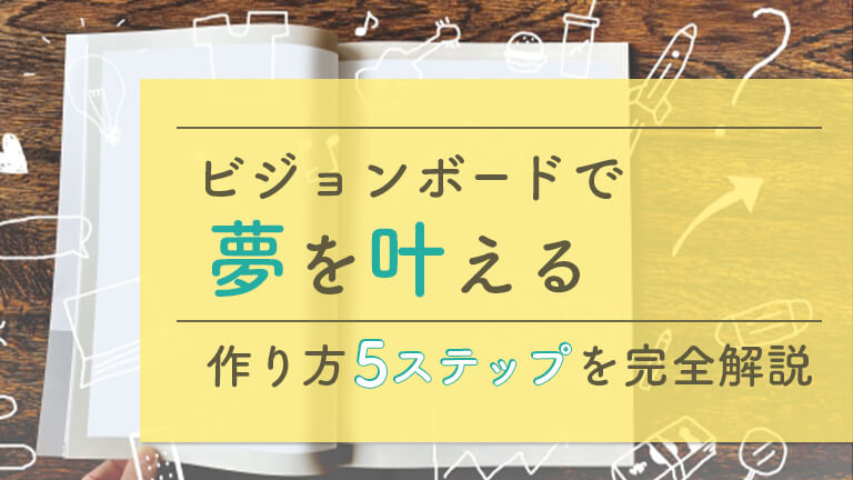 ビジョンボードの写真を公開します。まいたんこ💝 真っ白手帳を文字であふれる手帳に変える 専門家