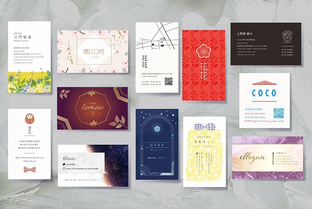 スタイリッシュでかっこいい！お洒落なデザイン名刺を作るコツ高級名刺・箔押し印刷・名入れ専門店 あさだ屋公式