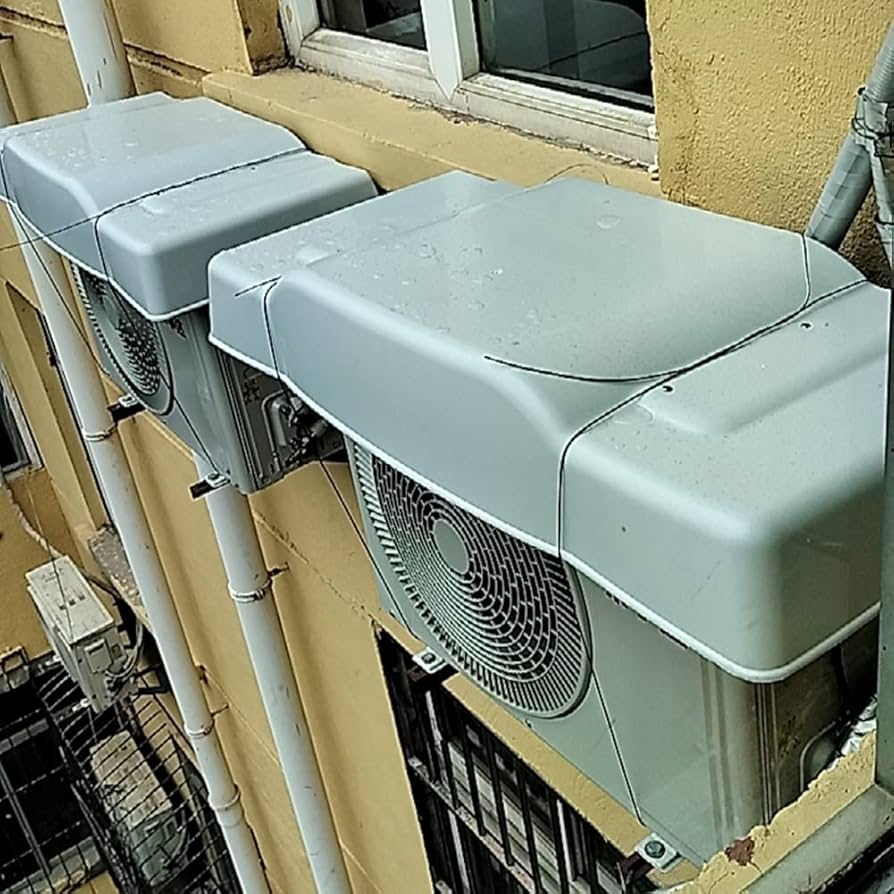 ワイヤーネットで室外機カバーハルカなる収納〜横浜市 整理収納アドバイザ