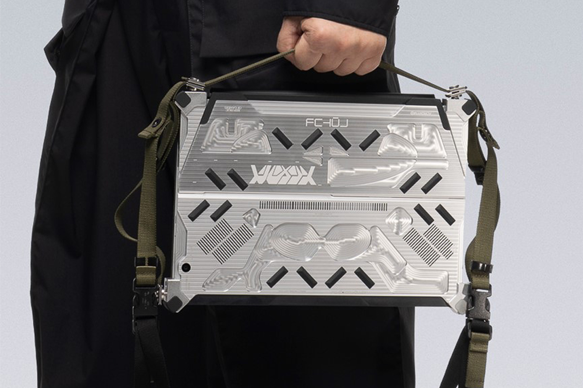 アクロニウム バッグ 楽天市場 ACRONYM アクロニウム X-PAC ショルダーバッグ メッセンジャーバッグ 3A-2 ブラック 黒