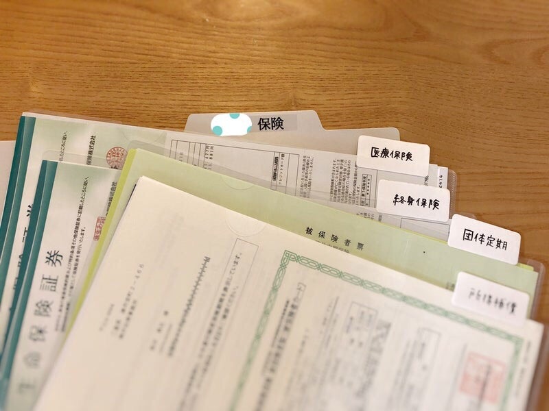 書類整理 2024年版：わが家のファイリング分類表 分類項目 を大公開～☆Part 4片づけものさし