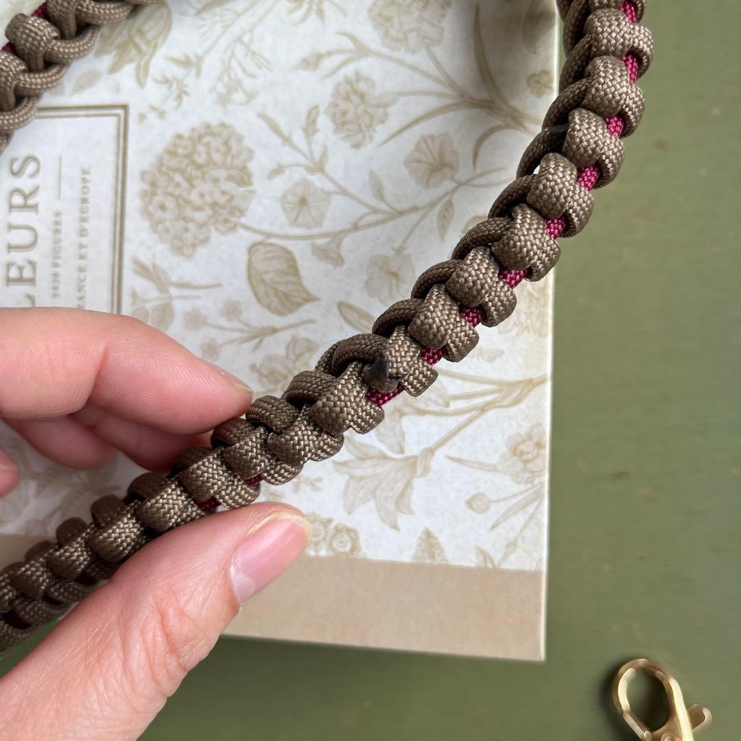 パラコードで作るスマホショルダーの作り方