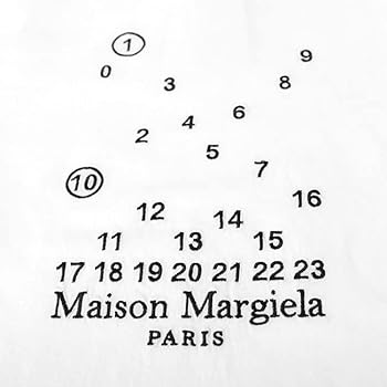 ◇MM6 Maison Margiela◇ カレンダーロゴ入り リング