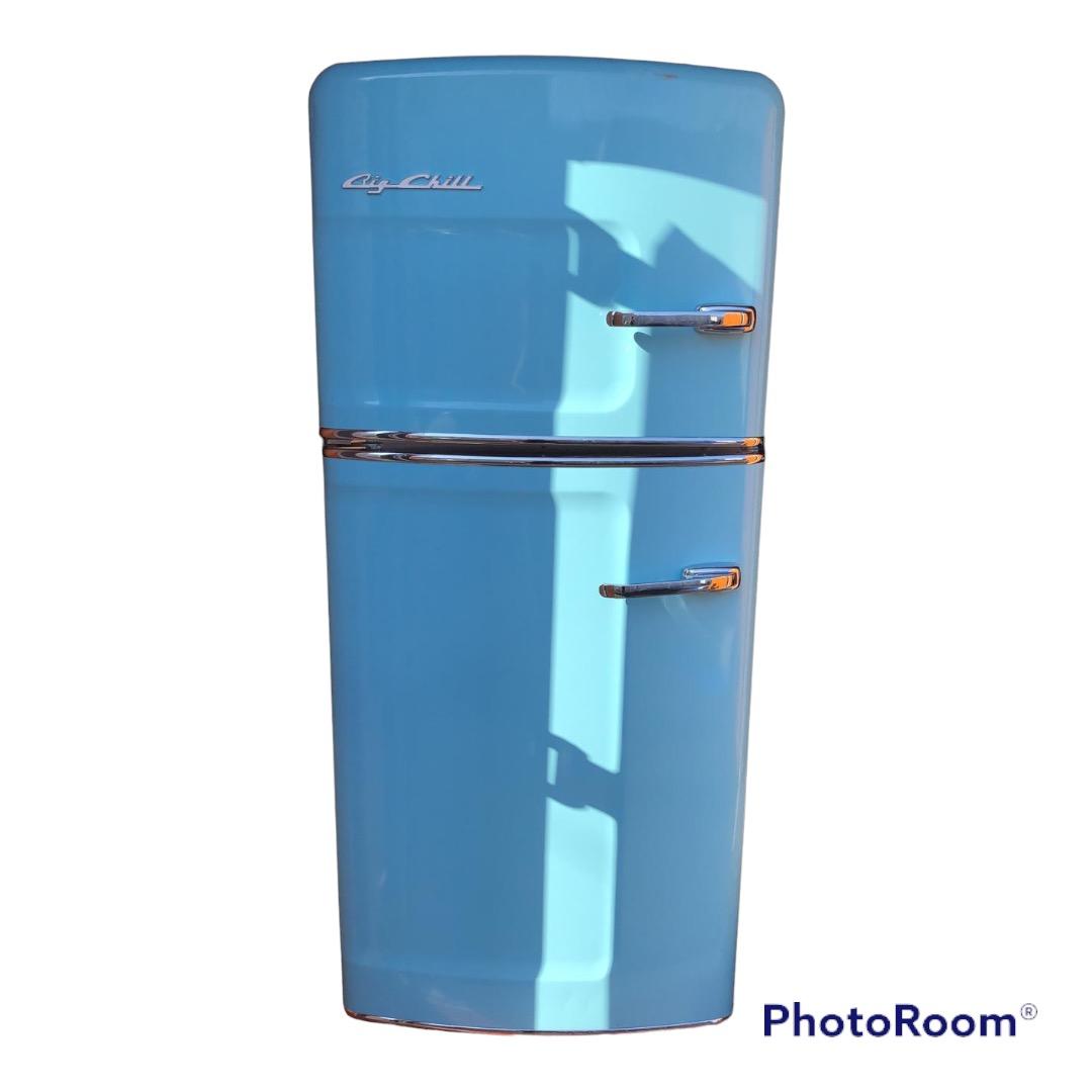 おしゃれなレトロ冷蔵庫 グランドラインアンティーク調2ドア口コミ: ていない ていねいじゃない暮らしのブログ