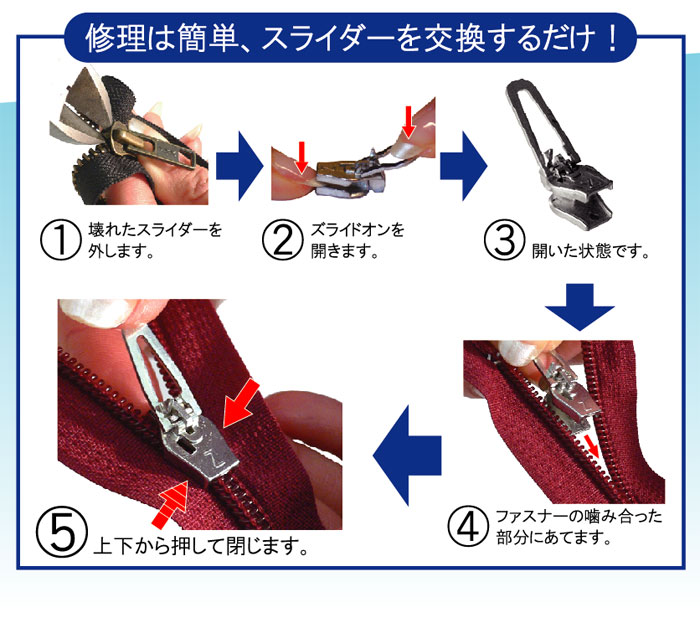 ファスナースライダー 引手 の交換ってできる？選び方の基本マニュアル – アパレル資材研究所 「&CROP」by株式会社クロップオザキ