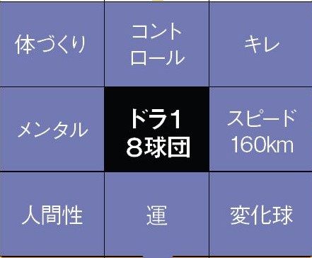 大谷翔平の目標シート マンダラチャート がすごい！作り方を解説生き方・働き方・日本デザイン