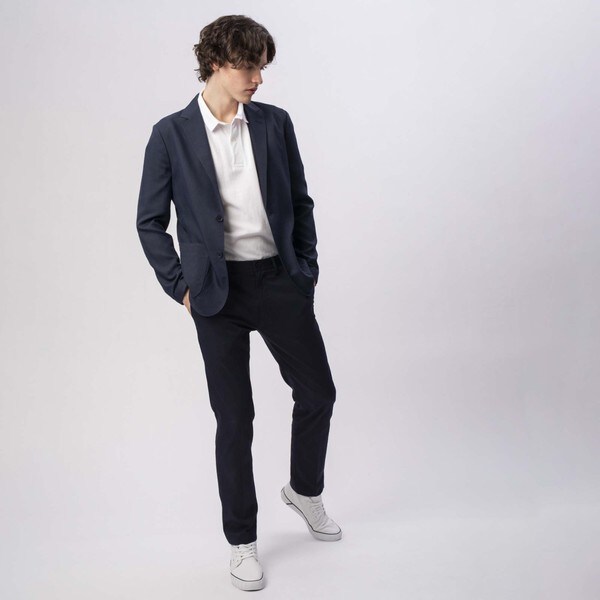 UNIQLOのポロシャツを使った「ビジネスカジュアル」の人気ファッションコーディネート - WEAR