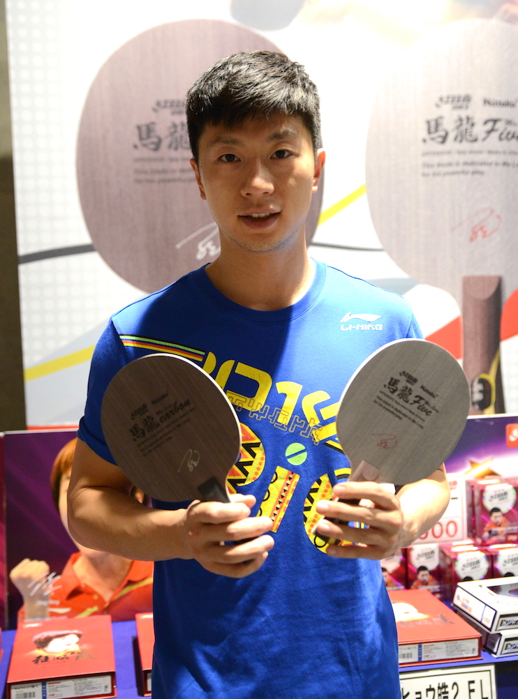 馬龍カーボン2 フィッシュスケール 卓球 馬龍カーボン NITTAKUニッタク卓球ラケット FL 馬龍 カーボン