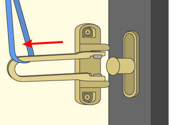 玄関ドアチェーン開け方TikTok