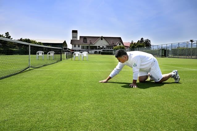 みんなで芝生を育てよう！こらぼ大森