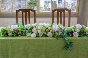 披露宴会場装飾全国対応のバルーン装飾ならORYZAE