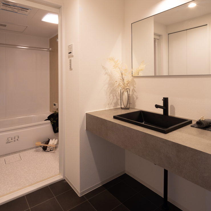 造作洗面台の費用相場は？価格を安くおさえるためのポイントを紹介インゾーネの家