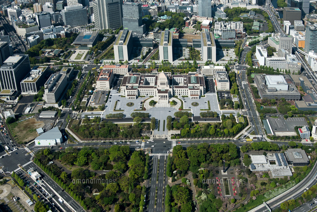 国会議事堂 俯瞰の写真素材写真素材なら「写真AC」無料 フリー ダウンロードOK