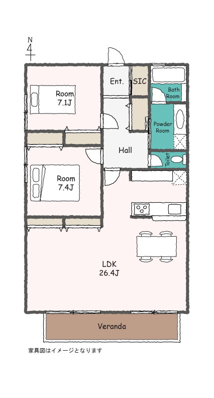 一戸建て間取り図作成事例間取り図作成1点100円~ 国内最安の間取り図作成.com