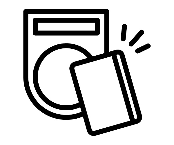 キャッシュレス決済・電子マネー・アイコン：イラスト無料