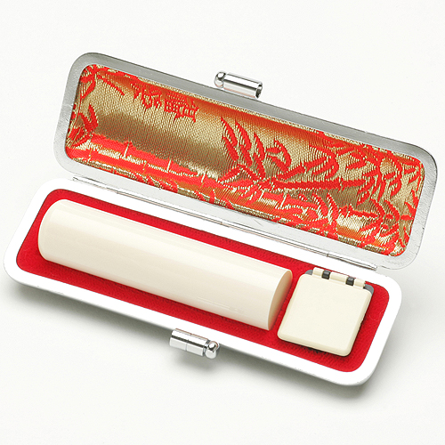 柘 目印付き 3本セット 選べるサイズ10.5-18.10mm 高級印鑑ケース無料付き ネコポス発送 10.5-18.0ｍｍ 女性 実印 印鑑・はんこ実印・銀行印・認印 柘 3本セット サイズが選べる実印 女性 男性 ハンコ いんかん 就職祝い 祝い プレゼント